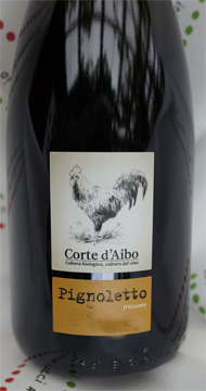 Pignoletto frizzante bio